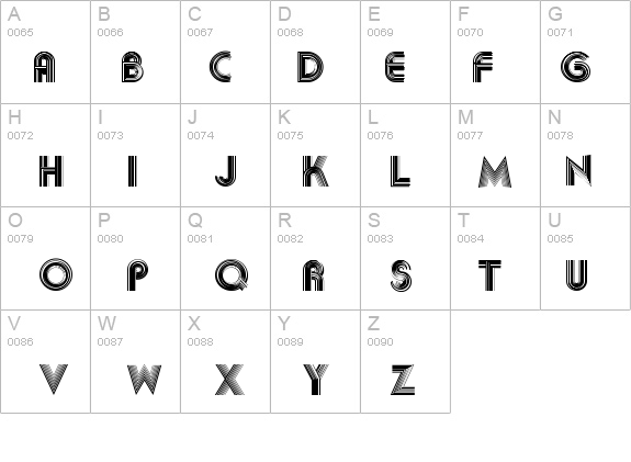 AkiLines details - Free Fonts at FontZone.net