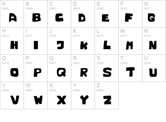 alamakota details - Free Fonts at FontZone.net