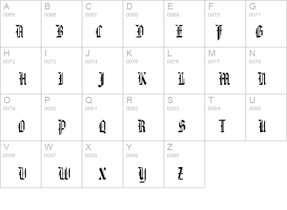 Alaric SSi details - Free Fonts at FontZone.net