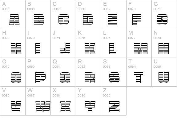 Alcatraz details - Free Fonts at FontZone.net