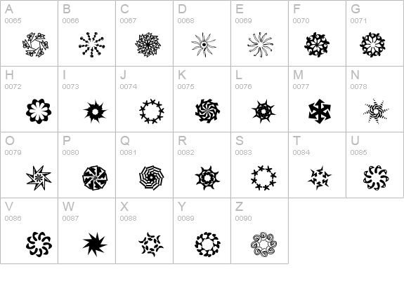 AleOrnamentsRotatoLL details - Free Fonts at FontZone.net