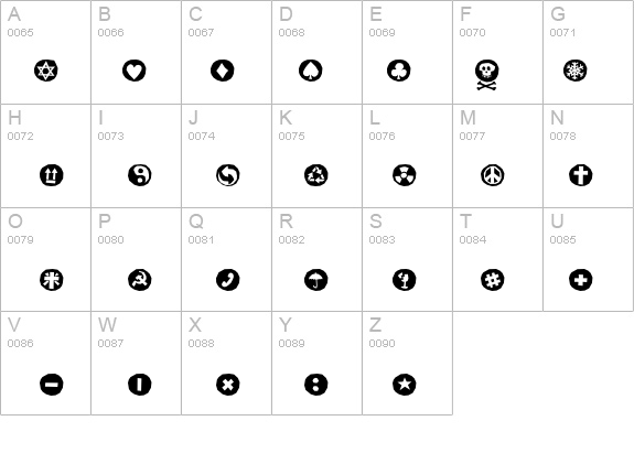 AleSignsBlackLL details - Free Fonts at FontZone.net