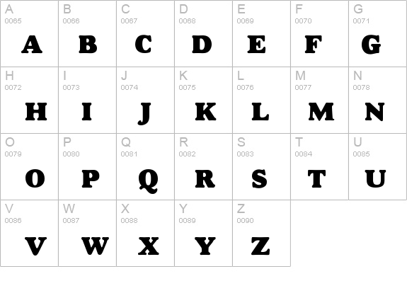 Alfredo Heavy details - Free Fonts at FontZone.net