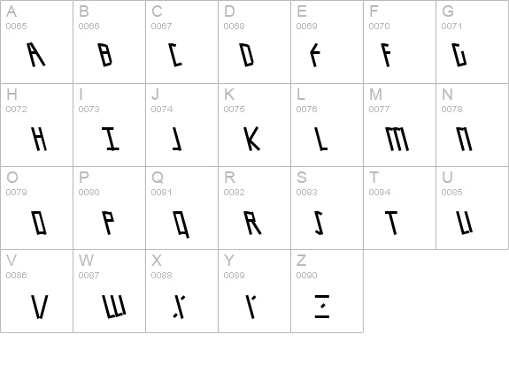 Alien Tongue details - Free Fonts at FontZone.net