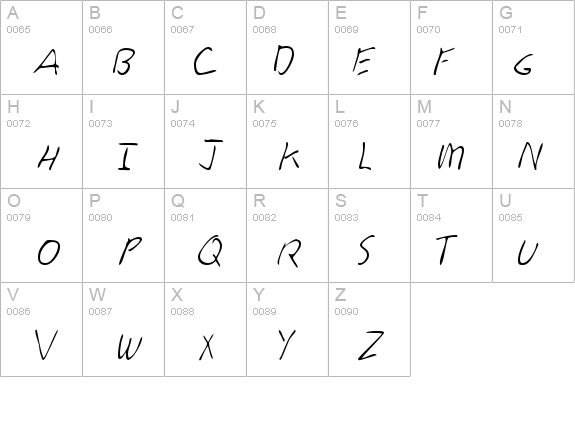 AlisonsHand details - Free Fonts at FontZone.net