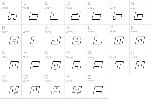 Almanaque Outline details - Free Fonts at FontZone.net