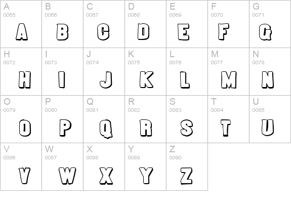 Almonte Slam details - Free Fonts at FontZone.net