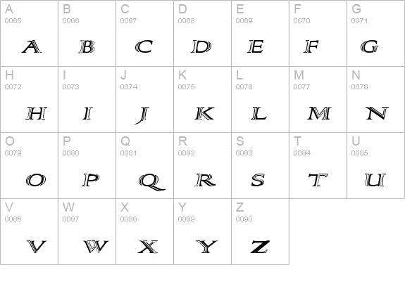 AlphaRev details - Free Fonts at FontZone.net