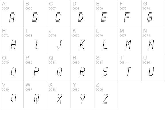 Alpine 7558M details - Free Fonts at FontZone.net