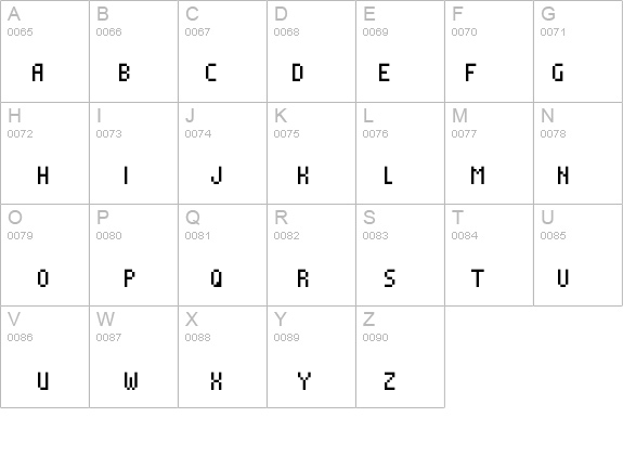 Alterebro Pixel Font Regular details - Free Fonts at FontZone.net