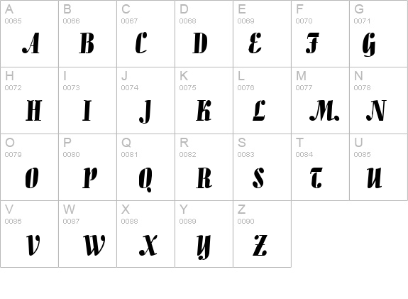 Alto T. details - Free Fonts at FontZone.net