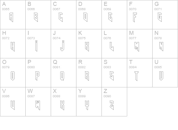 AmazDooMRightOutline details - Free Fonts at FontZone.net