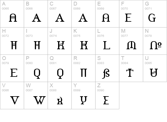 Amerika Alternates details - Free Fonts at FontZone.net