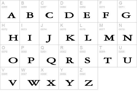 Amery Extended Bold details - Free Fonts at FontZone.net