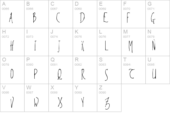 Amethyst Zucchini details - Free Fonts at FontZone.net