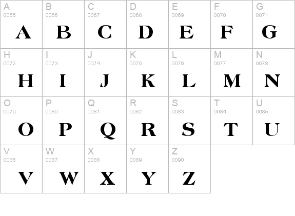 AmphionExtrabold Regular details - Free Fonts at FontZone.net