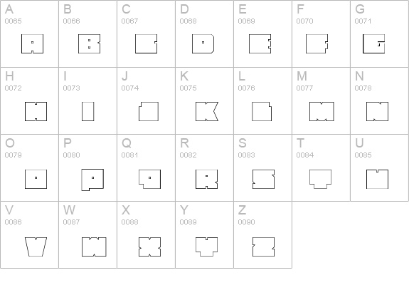Anakefka Outline details - Free Fonts at FontZone.net