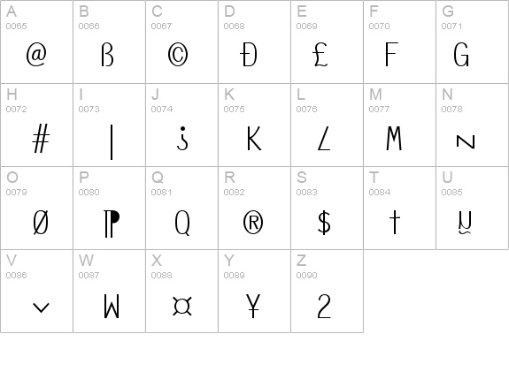 Anarchy Mono details - Free Fonts at FontZone.net