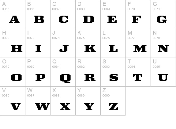 Anchorage details - Free Fonts at FontZone.net