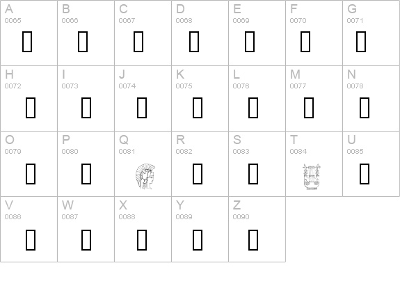 Ancient Heads details - Free Fonts at FontZone.net