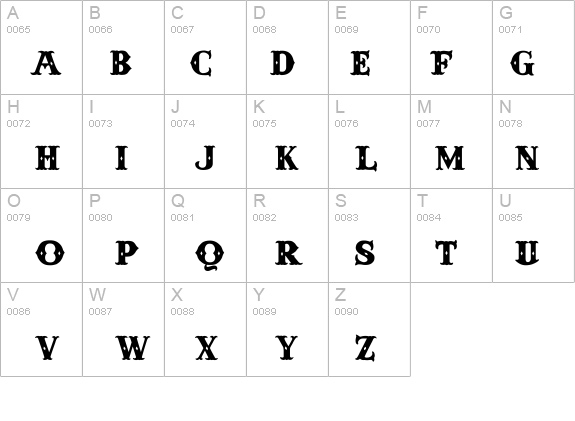 Anderson Four Feather Falls details - Free Fonts at FontZone.net