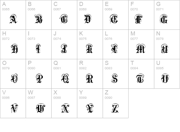 Anglo Text details - Free Fonts at FontZone.net