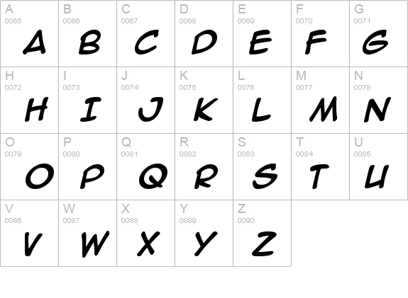 Anime Ace Bold details - Free Fonts at FontZone.net