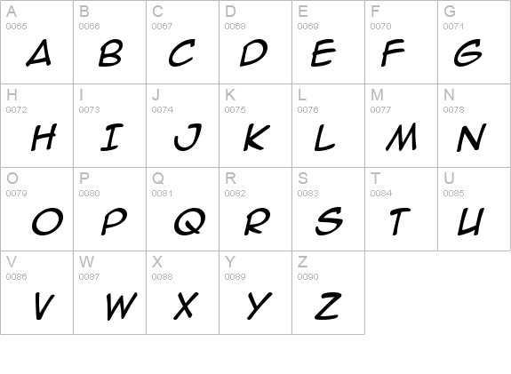 Anime Ace Italic details - Free Fonts at FontZone.net