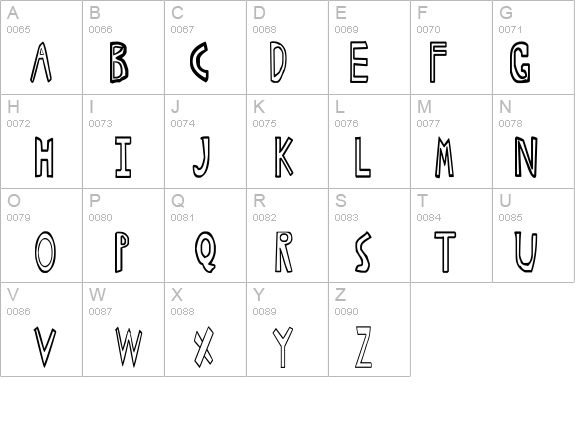 Anime I details - Free Fonts at FontZone.net