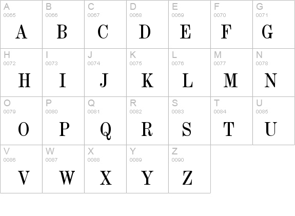 Annual-Condensed Normal details - Free Fonts at FontZone.net