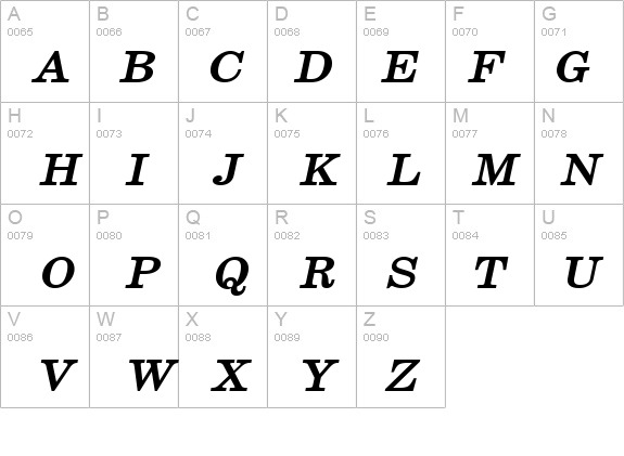 Annual-Extended Bold Italic details - Free Fonts at FontZone.net