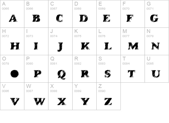 AntiGlare details - Free Fonts at FontZone.net
