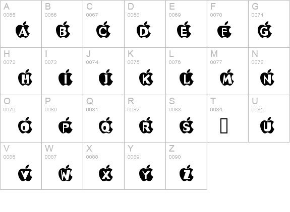 Apple Antics details - Free Fonts at FontZone.net