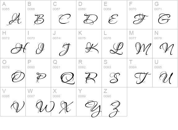 Aquarelle details - Free Fonts at FontZone.net