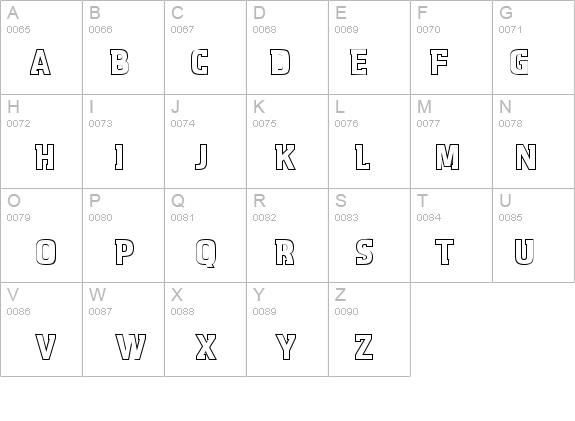 AquariusOutline-Regular DB details - Free Fonts at FontZone.net