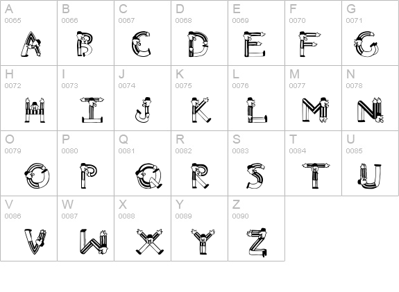 Arbitre details - Free Fonts at FontZone.net