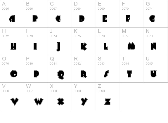 Arbuckle Inline NF details - Free Fonts at FontZone.net