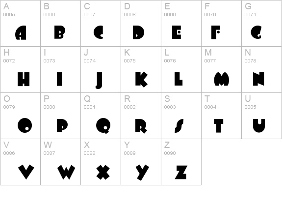 ArbuckleFat details - Free Fonts at FontZone.net