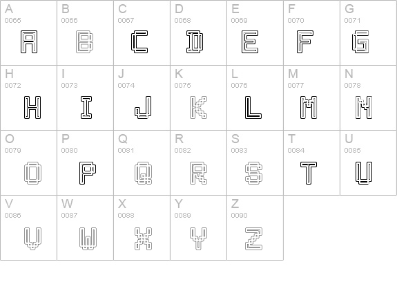 Archway details - Free Fonts at FontZone.net