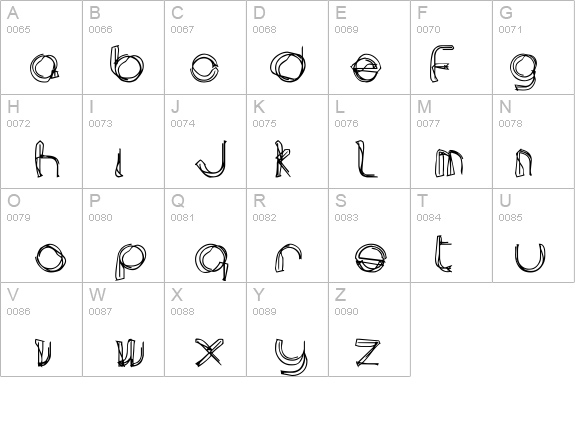 area LINEe details - Free Fonts at FontZone.net