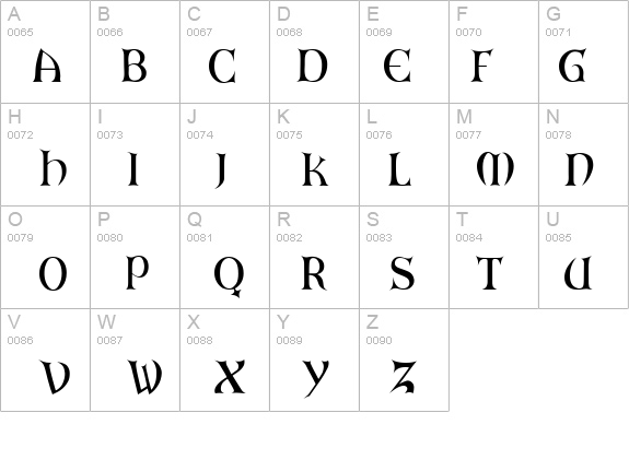 ARKHAM Reg details - Free Fonts at FontZone.net