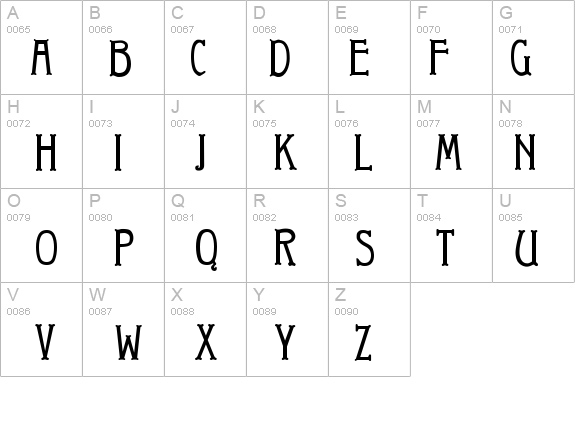 Arkhive details - Free Fonts at FontZone.net
