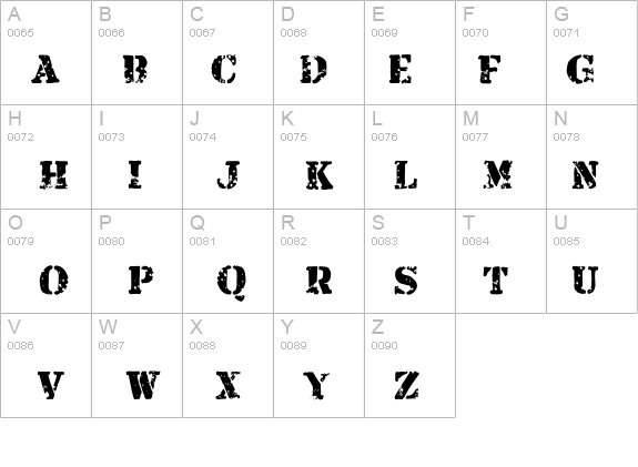 Armalite Rifle details - Free Fonts at FontZone.net