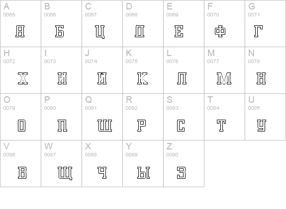 ARSENAL_vk outline details - Free Fonts at FontZone.net