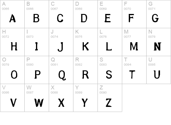 Arsle Gothic details - Free Fonts at FontZone.net