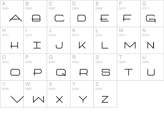 Artlookin details - Free Fonts at FontZone.net