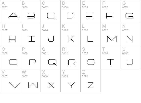 ArtlookinOneType details - Free Fonts at FontZone.net