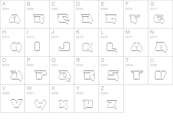 asciid details - Free Fonts at FontZone.net