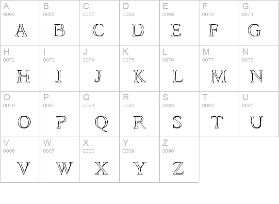 AshaOutline details - Free Fonts at FontZone.net