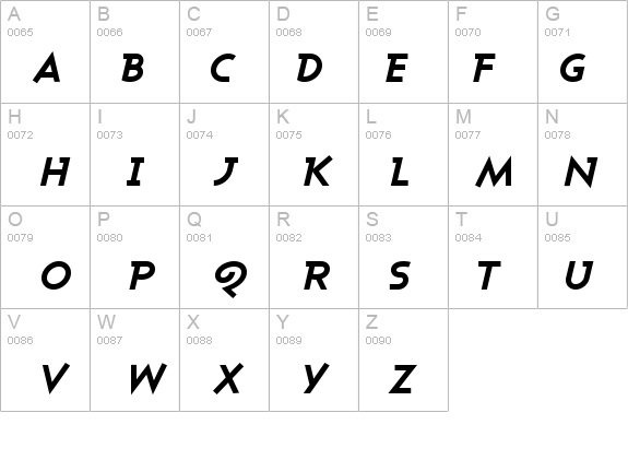 Ashby Extra Bold Italic details - Free Fonts at FontZone.net